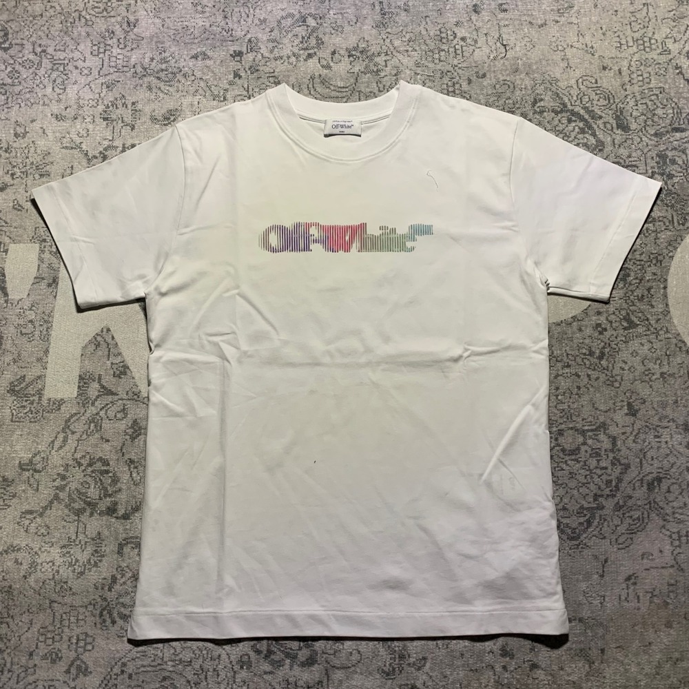 Off-White Caravaggio Graphic T-Shirt Mens Size M White Good Streetwear Tee